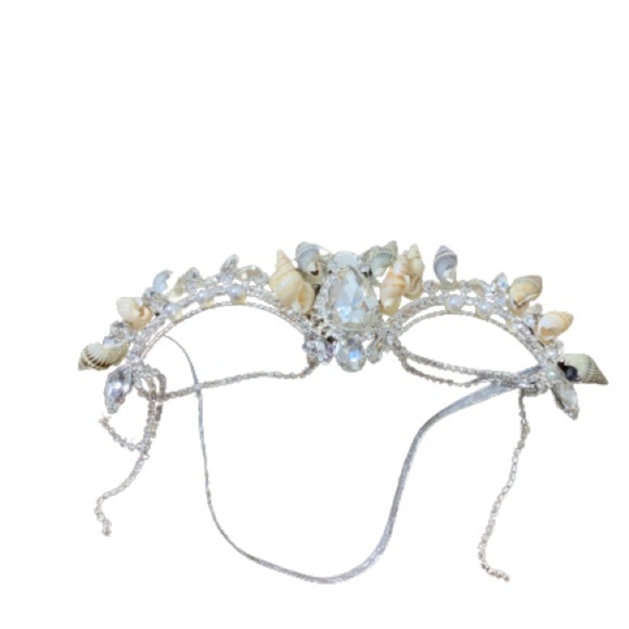 SPIRIT HALLOWEEN Mermaid Dress Up 3 Piece Costume Purple/Pink Size Small 4-6 - Picture 6 of 8